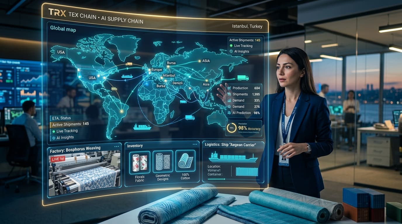 TexConnect AI: Ev Tekstili Tedarik Zincirinde Akıllı Çözümler