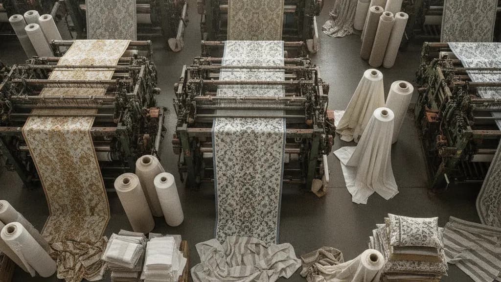 Hammaddede çift yönlü baskı: pamuk yükseldi, polyester makası daraldı